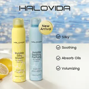 HALOVIDA INSTANT FRESH VOLUME BOOST HAIR DRY SHAMPOO 5.07 FL.OZ. Refresh Hair and Absorb Oil Between Washes,Balances oil,Long- lasting fresh volume,Pure,Locks in moisture,Boosts shine Smooths & strengthens hair