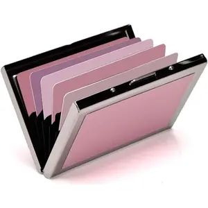 RFID Credit Card Holder Metal Credit Card Case Wallet Business Card Holder for Women Men