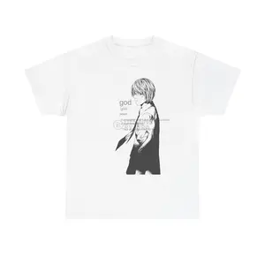 God of the New World T-Shirt | Death Note Anime Manga Style Unisex Cotton Tee