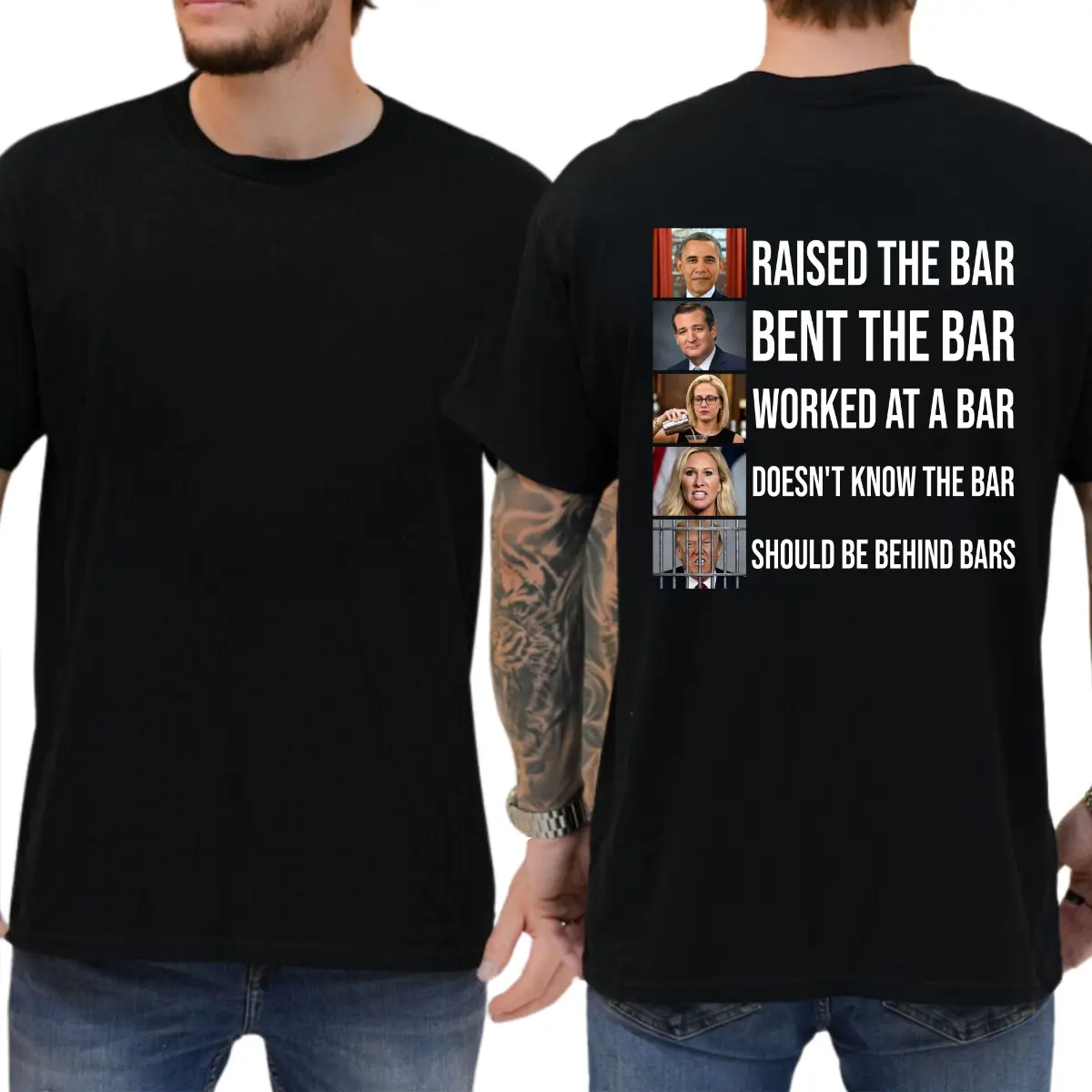 Obama Raised The Bar T-shirt, Funny Shirts, Democrat Shirt, Liberal Tee, 8647 Shirt