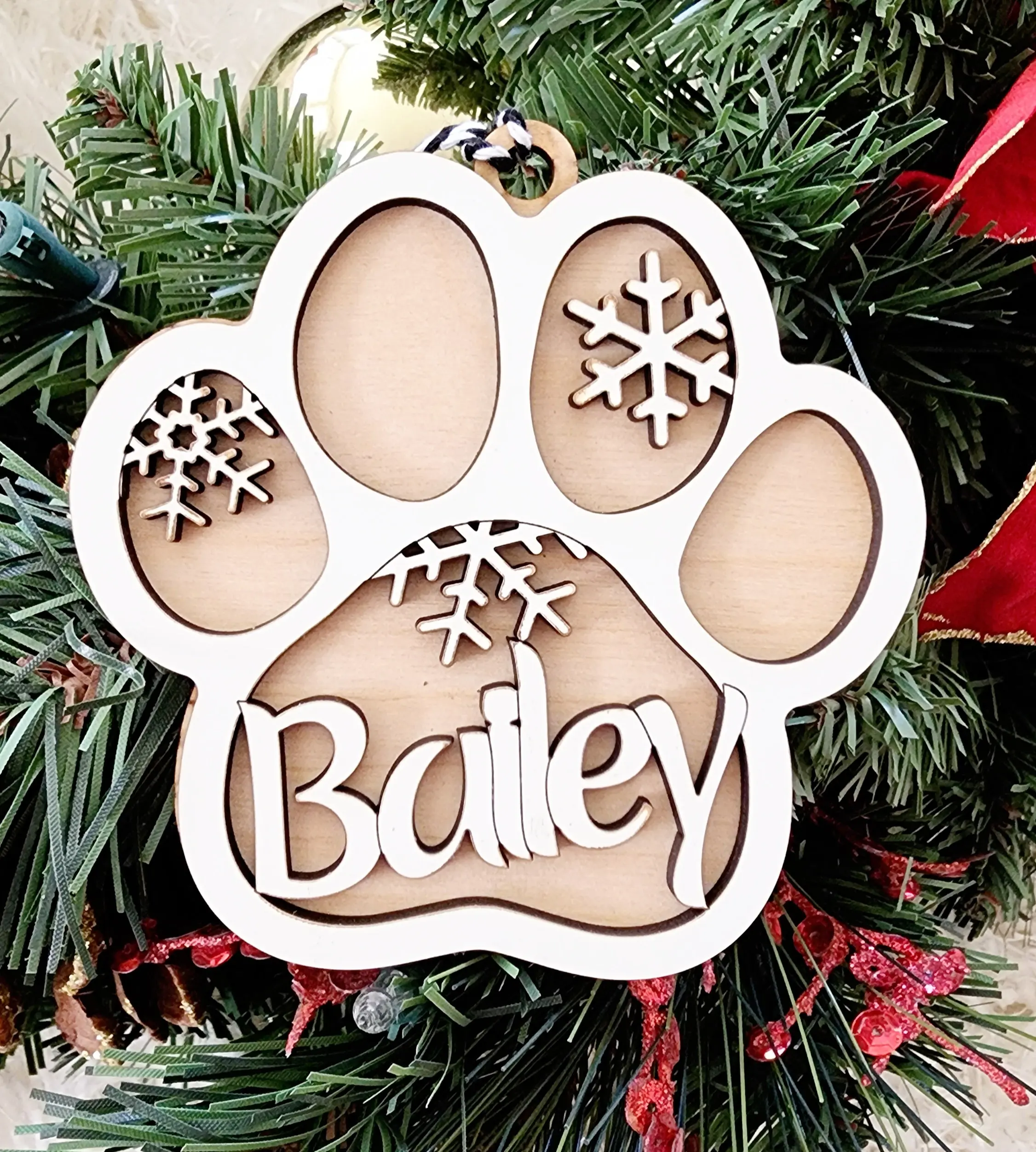 Paw Ornament