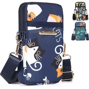 Geestock Women's Compact Lightweight Mini Crossbody & Shoulder Bag with Body Strap - Cell Phone Purse, Travel Pouch for Running, Walking, & Shoulder Bags Lightweight Women's Crossbody, Compact Women's Crossbody & Shoulder Bags