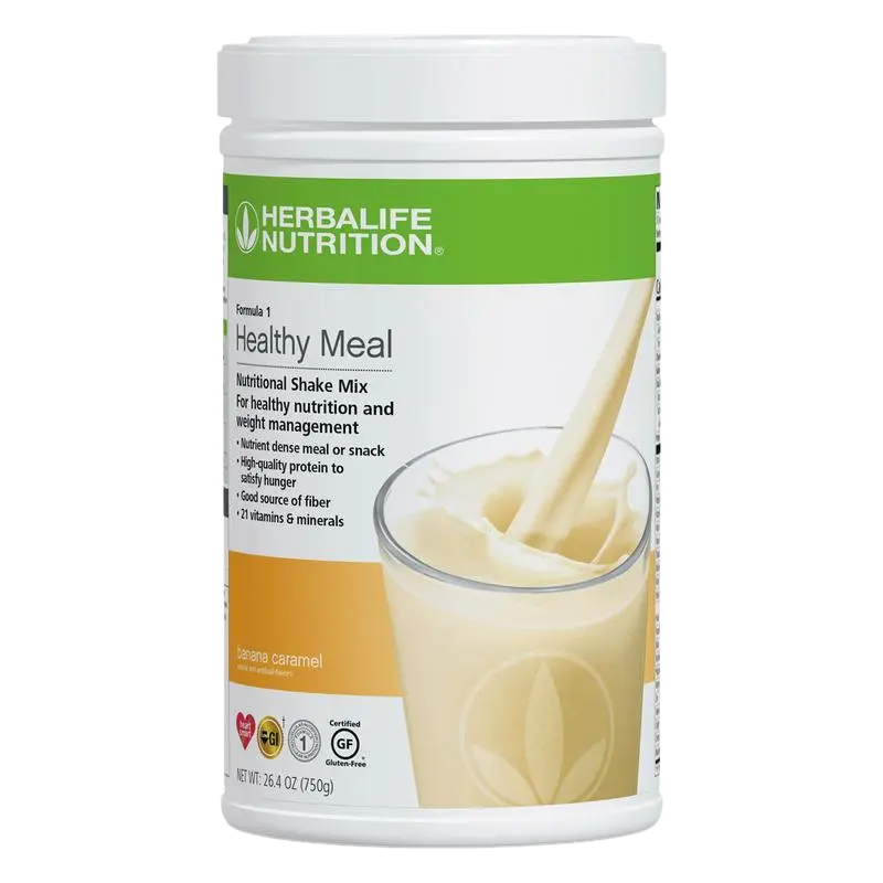 Herbalife Formula 1 Healthy Meal Nutritional Shake Mix French Vanilla 750 g Meal Replacement Shake Protein Drink Mix Gluten Free Daily Nutrition Protein Fiber Vitamins Minerals Dietary Supplement Ready to Mix Smoothie Beverage Powder Adult Nutrition