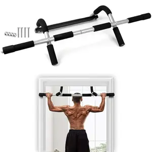 Pull Up Bar for Doorway - Simple Door Mounted Workout Equipment with Secure Fasteners Included
