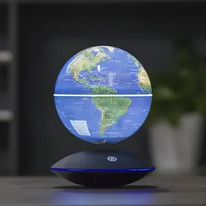 Magnetic Levitation Ball 360 Degree Free Floating Rotating Decorative for Study Rooms Living Rooms Creative Desks Cafes Bars Libraries Exhibition Halls Party Decorations Easter Halloween Birthday Gifts