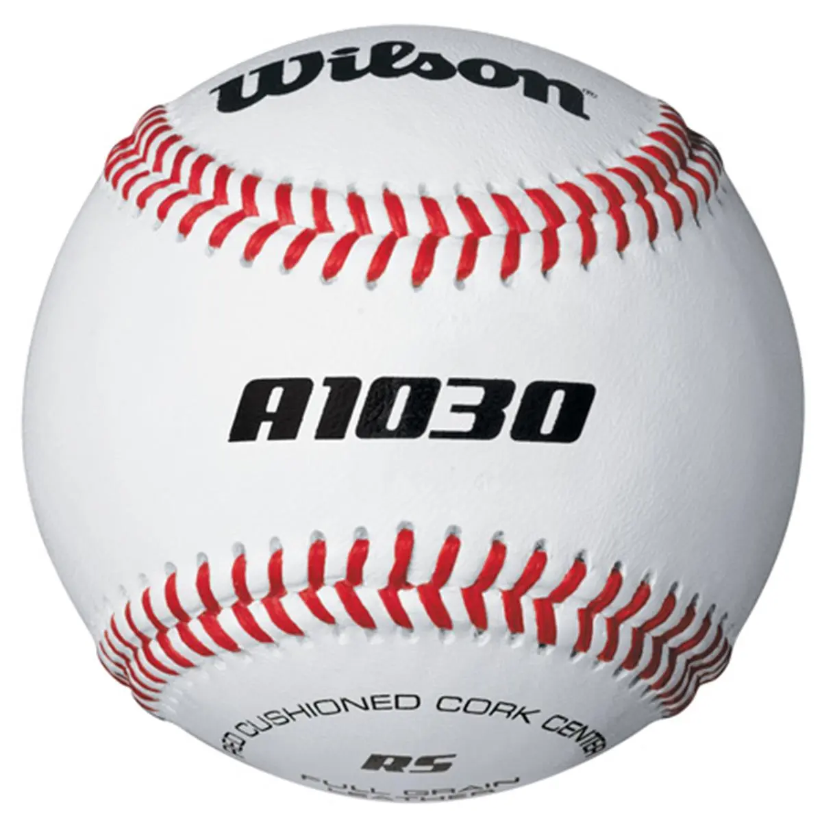 A1030B Grade C High School Baseballs - Full Grain Leather, Raised Seams, Cushioned Cork Center, Grey Wool Windings, Durable, Satisfaction Guaranteed, Satisfaction Ensured