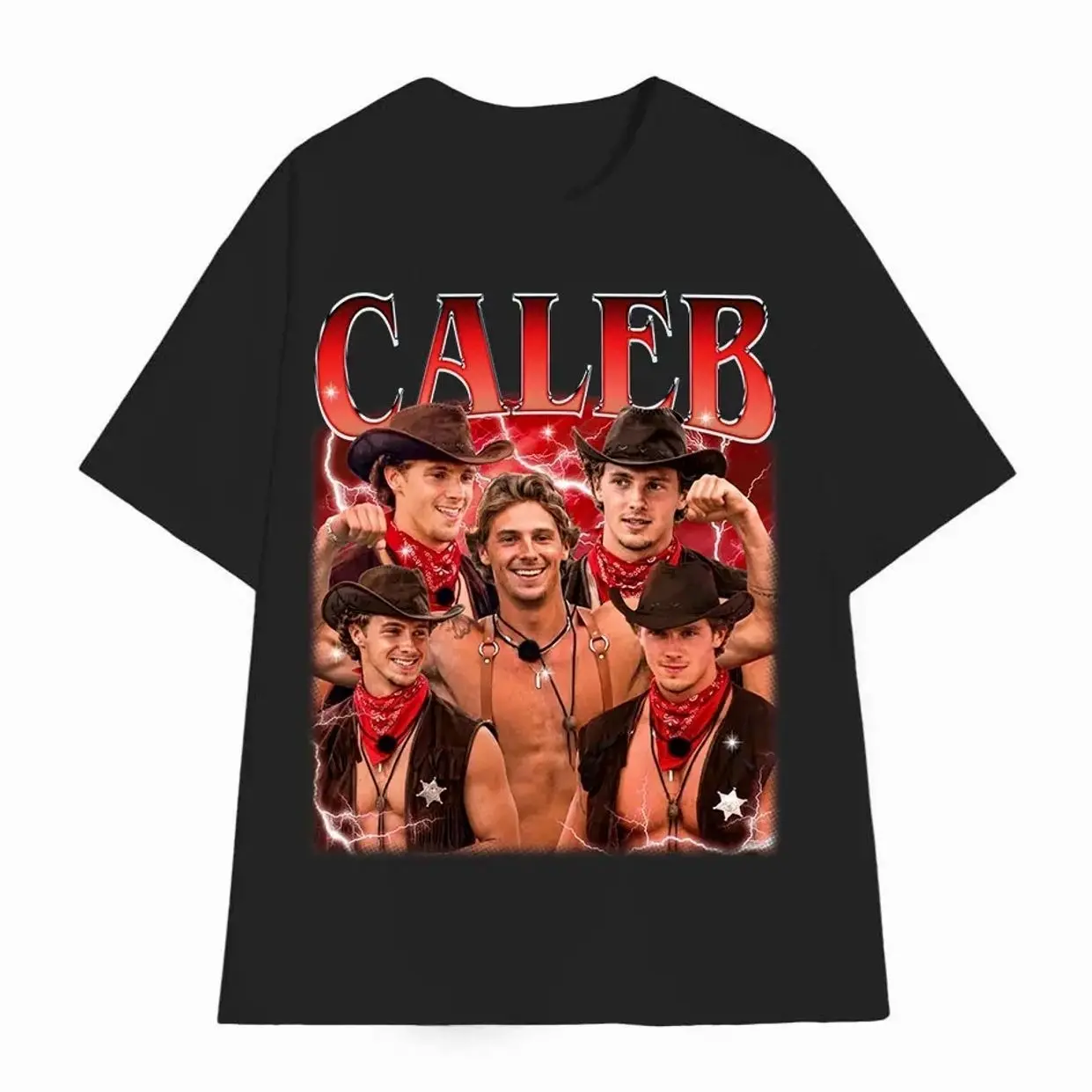 Celeb Cowboy Fan Favorite Graphic Tee | But Daddy I Love Him Celeb Unisex Tee Shirt | Caleb Mcdaniel Love Island Fan Lover Tee | 1E5R8
