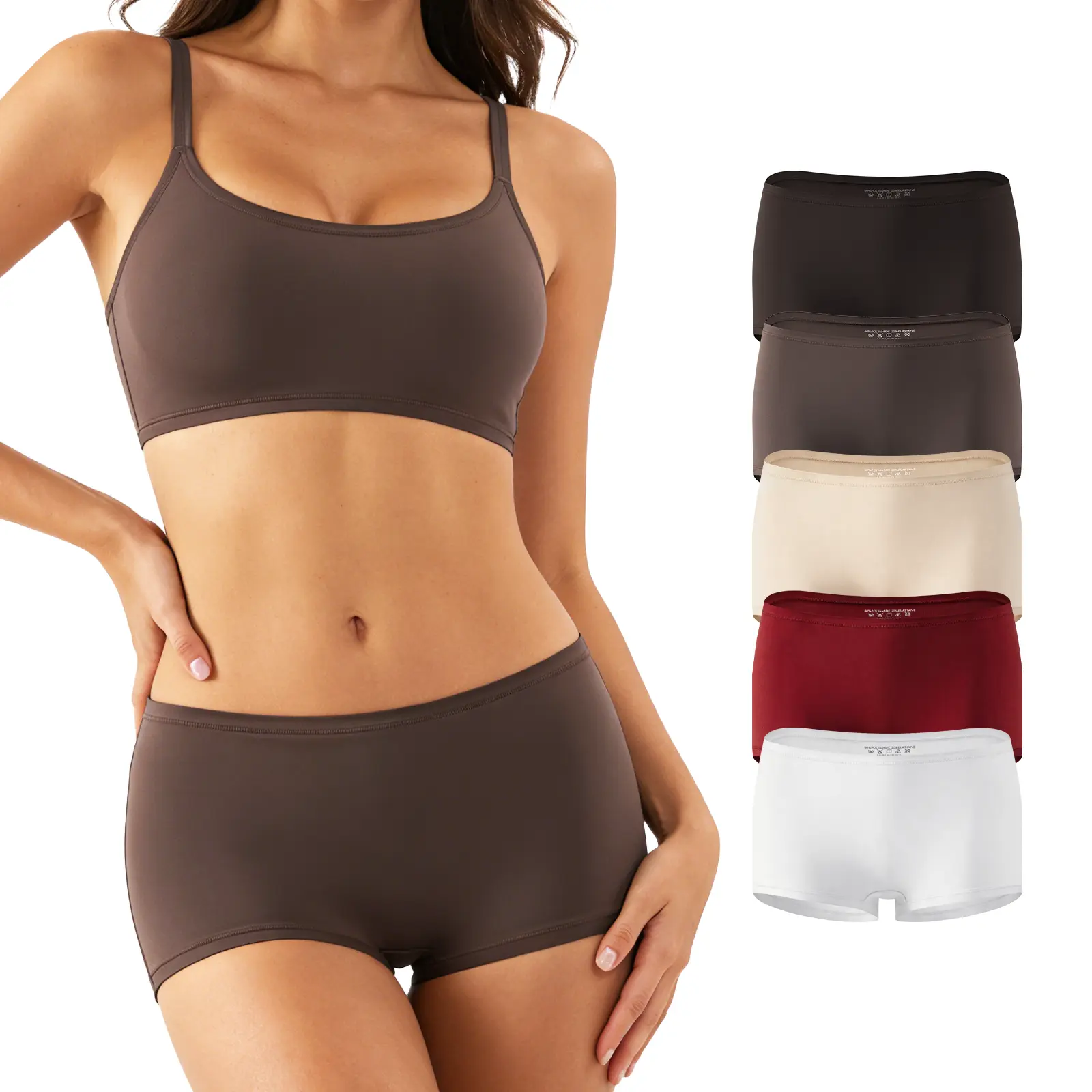 VRCOMFY Women's Panties 5-Pack, Soft & Breathable Underwear, Comfortable Full Coverage Briefs for Everyday Wear, Stretchy & Durable VRCOMFY Women's Panties 5-Pack, Soft & Breathable Underwear, Comfortable Full Coverage Briefs for Everyday Wear, Stretchy & Durable