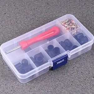 Tire maintenance kit: wrench, valve, cap and tire inner core removal tool Car Repair Tools