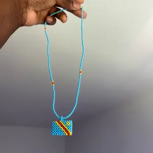 Congo Flag Necklace
