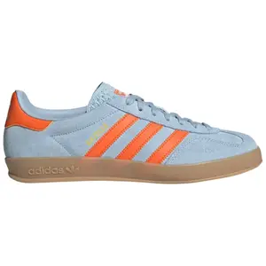 Adidas Originals Men's Blue/Orange Gazelle Indoor Sneakers, JH5405 (No Box)