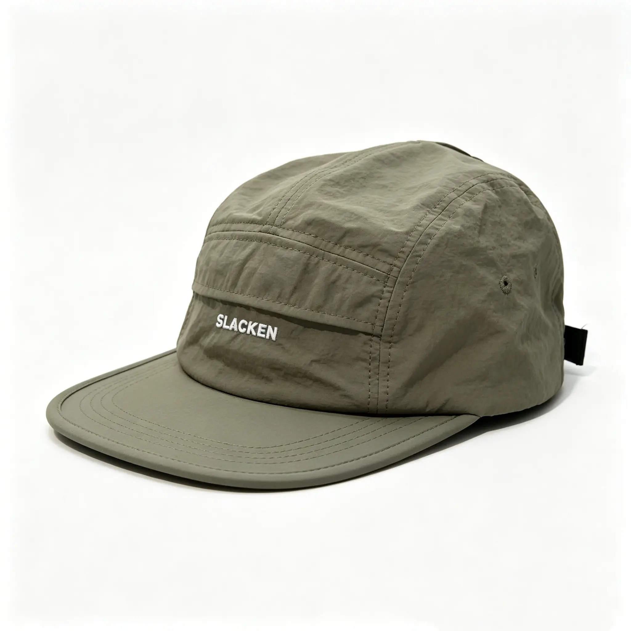 Simple Unisex 5-Panel Camp Hat - Quick-Drying Breathable Outdoor Cap, Adjustable Lightweight Casual Sports Cap, Street Style Sport Style Headwear for Hiking & Everyday Use, One Size Fits All