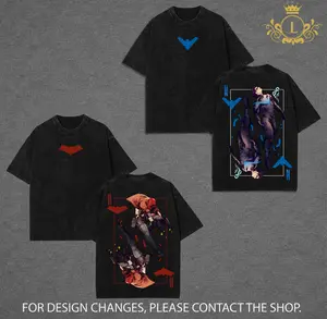 Limited Red Hood - Nightwing Print Cotton Tee, Vintage Graphic Tee Washed For Fans Super Hero Movie,Printed Crew Neck T-Shirt , Graphic Streetwear T-shirt, T-shirt Unisex Hot 2025