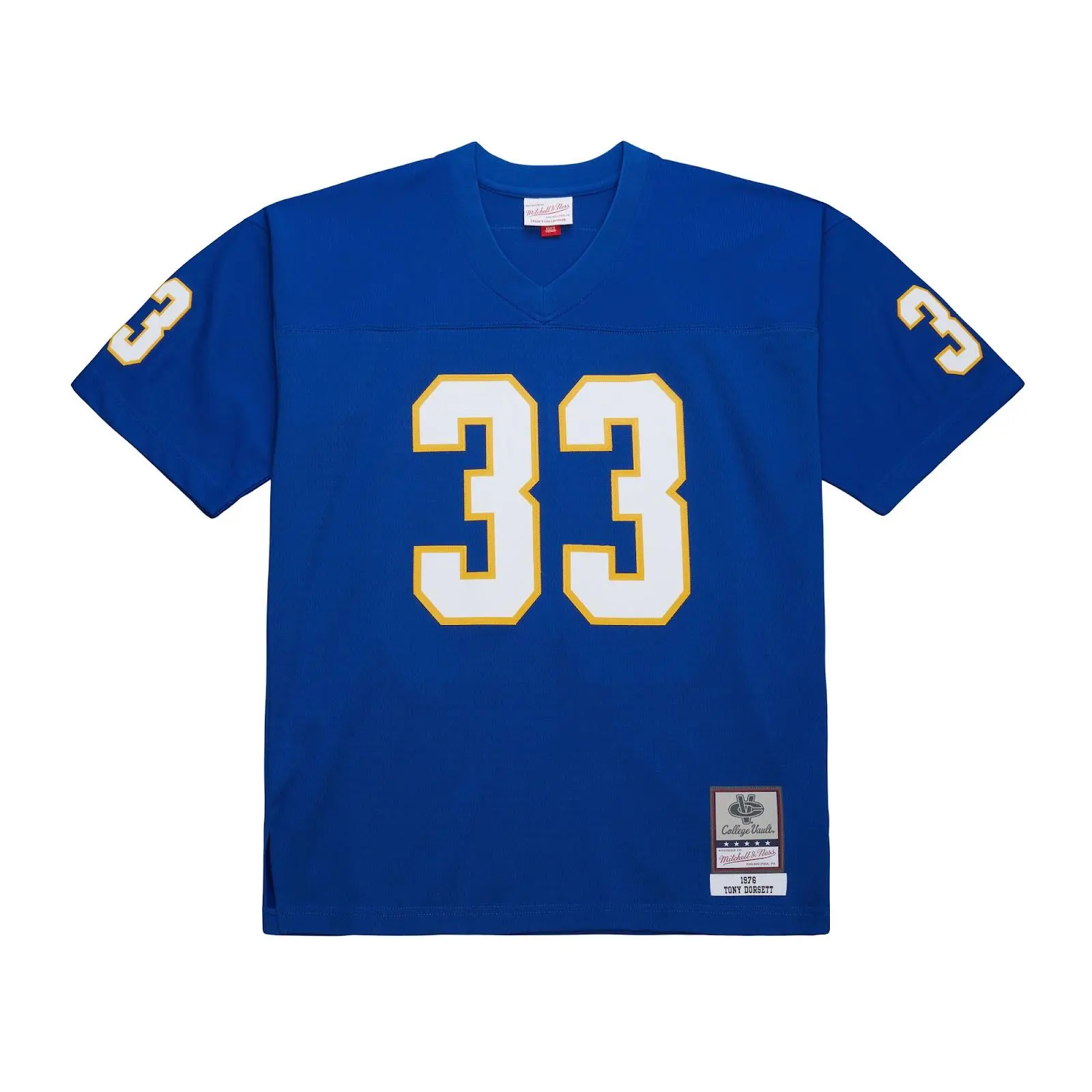 Tony Dorsett Pitt Panthers 1976 Royal Legacy Jersey NCAA Throwback Mitchell & Ness