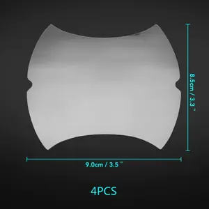 1Pcs Car Door Handle Sticker – Reflective Anti-Scratch Film for Exterior Decor