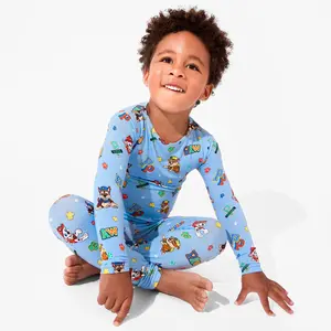 PAW Patrol: Varsity Blue Bamboo Kids Pajamas