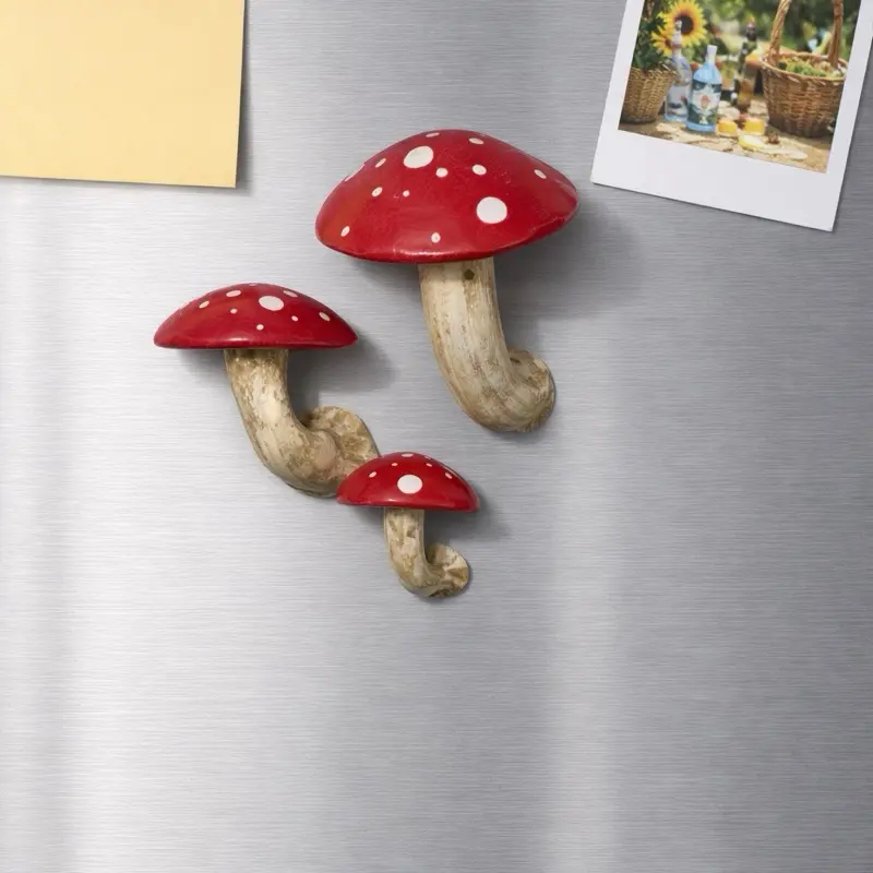 Handmade Hanging Mushroom Wall Decor, Home Decor Supply
