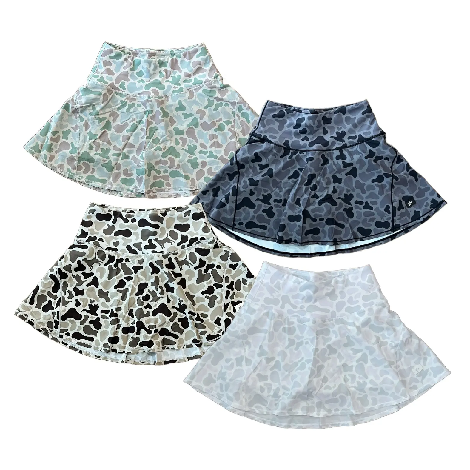 Women's Front Line Committed Old School Camo Skort | Combat Waterfowl