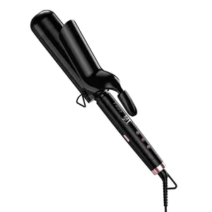 Farery Large Barrel Curling Iron 2 Inch for Long Hair, Ceramic Hair Curler for Bouncy Big Curls, 9 Adjustable Temp