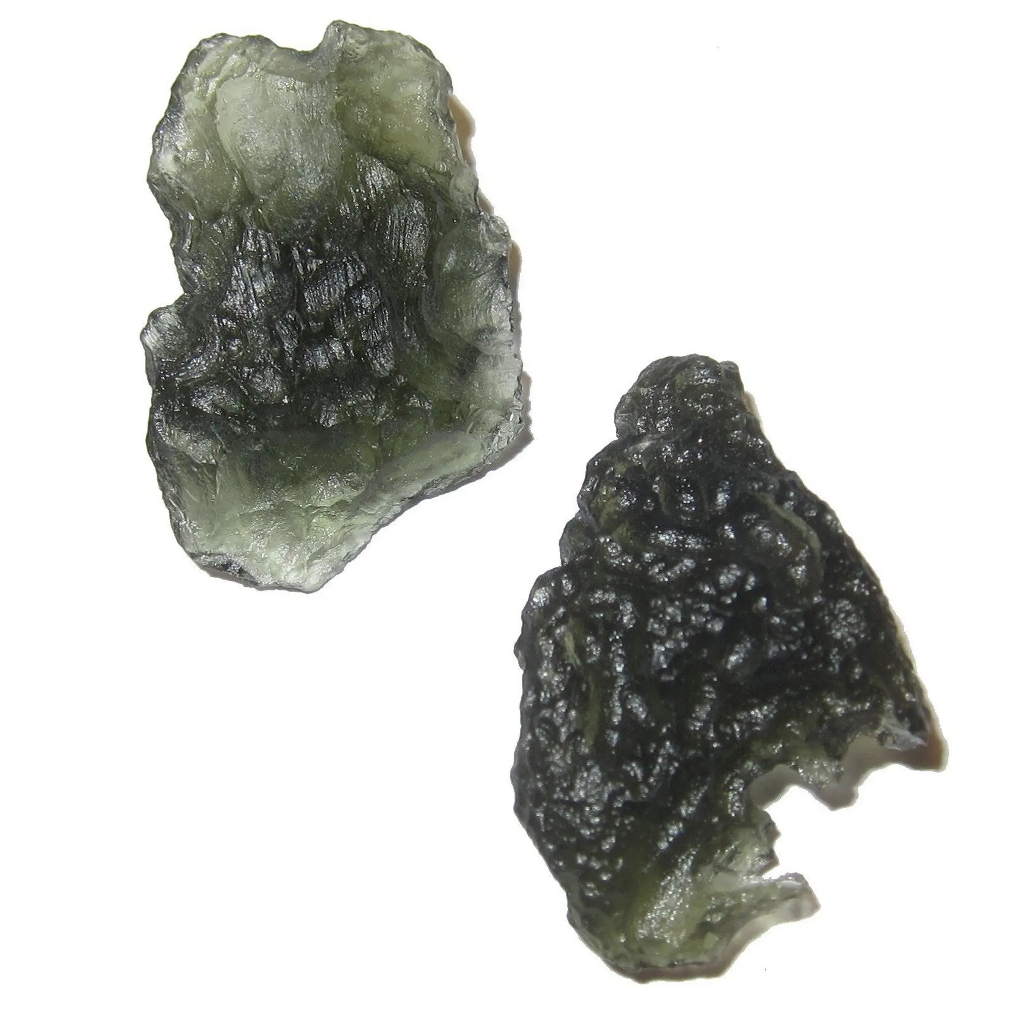 Moldavite Green Tektite Pair Two Friends Alien Energy raw stone healing stone moldavite