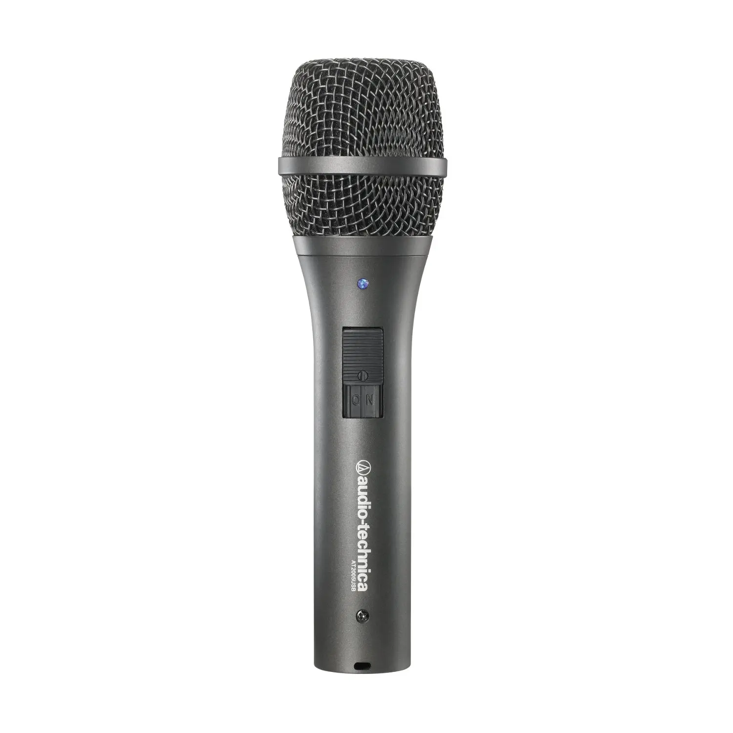 Audio-Technica AT2005USB Cardioid Dynamic Digital Microphone - Podcast Recording, USB Streaming, Handheld Use, Dual Outputs, 3.5 mm Headphone Jack, USB/XLR Compatibility, 3.5 Mm Jack