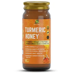 Herb To Body Turmeric Honey | Multifloral Honey | Wildcrafted | 16oz Flavor