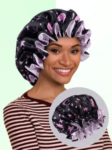 Women's Star Moon Lace Sleep Cap, Festival Gift, Student Sleeping Hat, Couple Sleeping Cap, Cute Nightcap for Women, Bonnets for sleeping