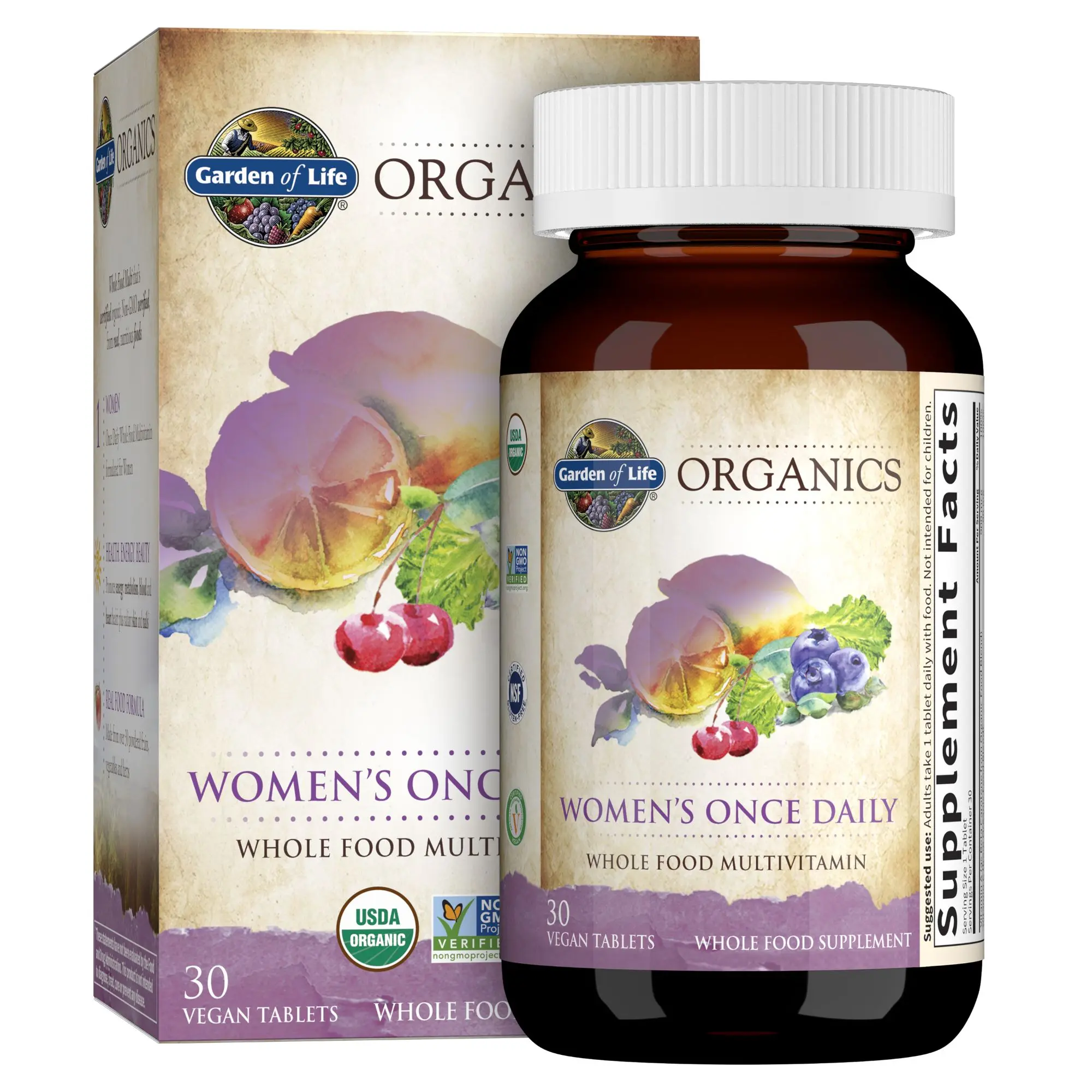 Garden of Life Organics Women Once Daily