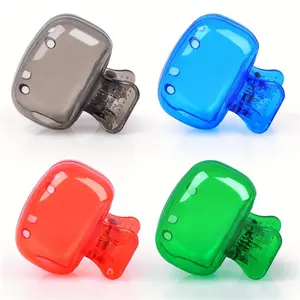 4 Pack Travel Toothbrush Head Covers - Toothbrush Protector Cap for Household Travel, Camping, Bathroom, School, Business Plastic Gift Lightweight Set