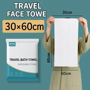 4-Pack Thickened Cotton Disposable Towels (11.8 x 23.6 in) – Individually Packaged