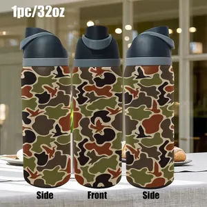 Stranger Things 32oz Water Bottle, Hellfire Club Retro Graffiti Design, Durable Insulated Sip Bottle, Perfect Fan Gift, School, Gym & Daily Use, Vacuum Insulated Tumbler