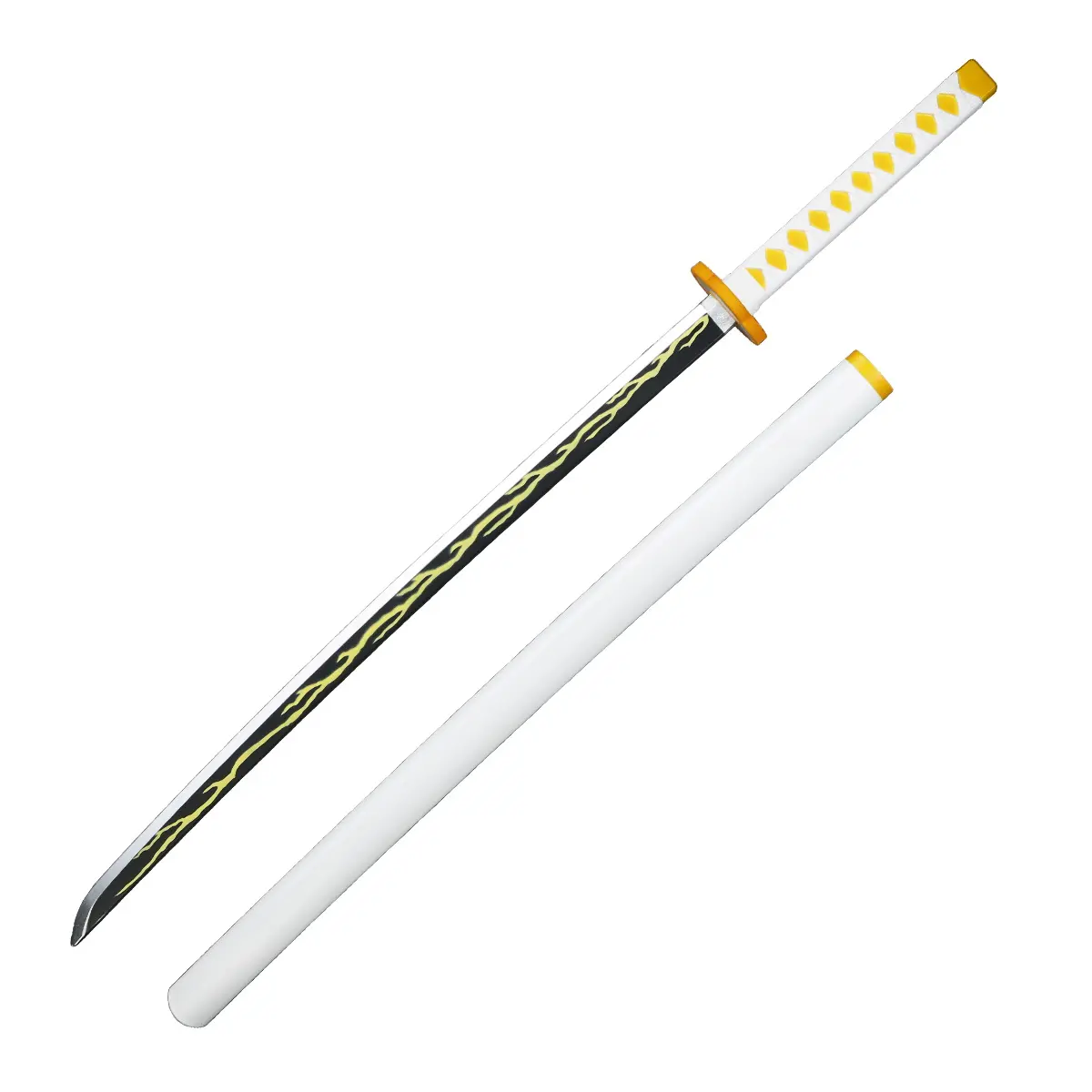 Munetoshi Zenitsu 41" Foam Sword Cosplay Anime Demon Scabbard Costumes Halloween