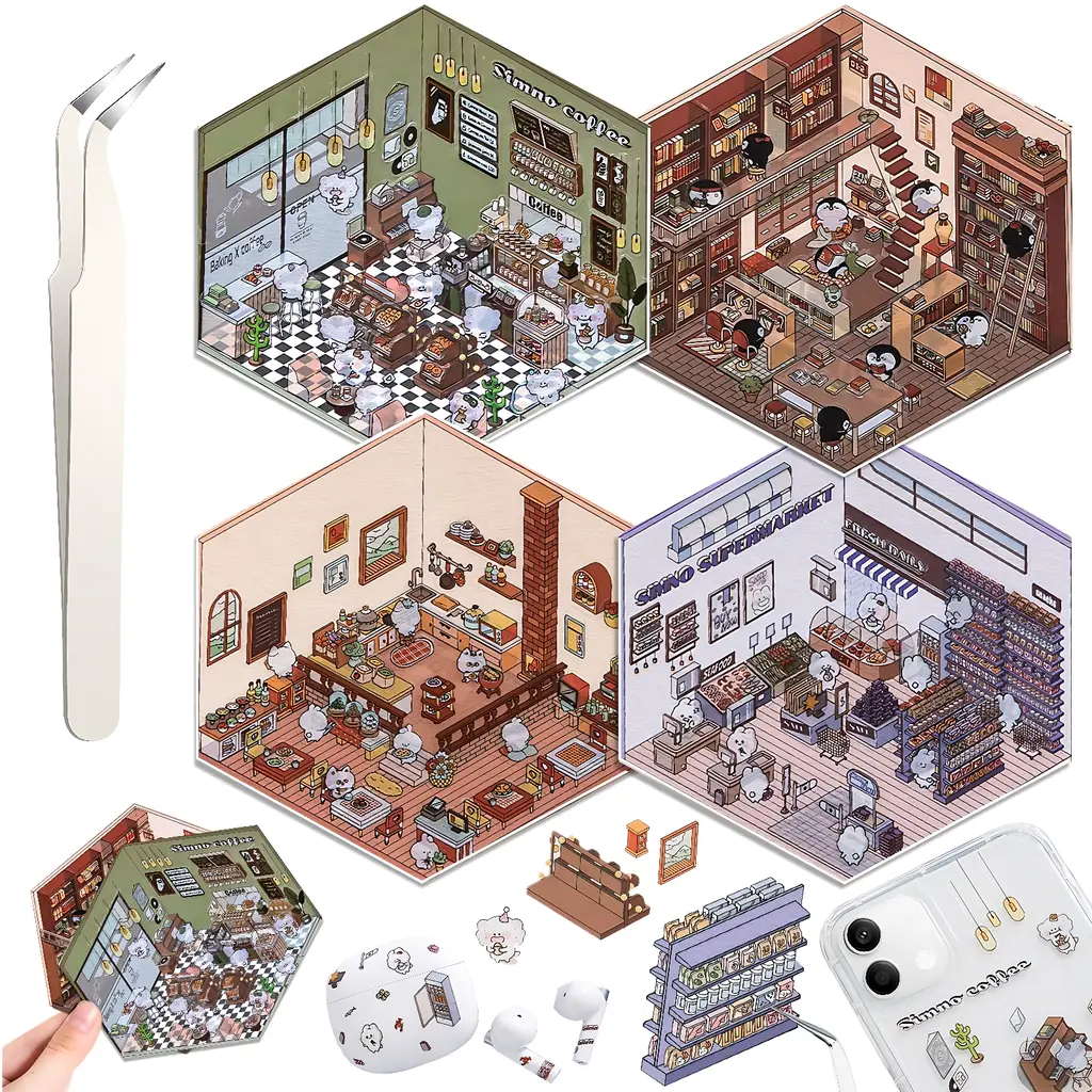 DIY Kit 2 (4 Sets of Stickers)