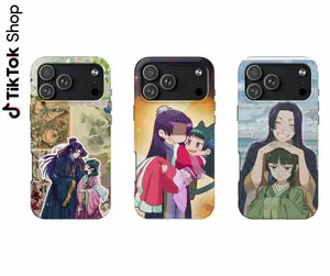 Maomao x Jinshi Phone Case – Sweet Anime Couple Design, Cozy Apothecary Vibe Phone Case for iPhone For Samsung , Phone Accessories, Cute Phone Case, Fashion Case, Perfect Gift for HerHim, Phone Case for iPhone, Creative Dual Layer Case