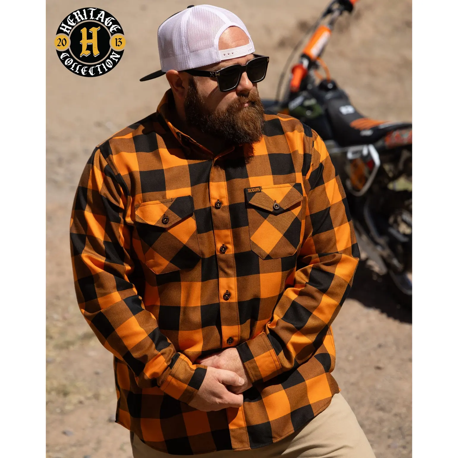 Flat Track Heritage Flannel