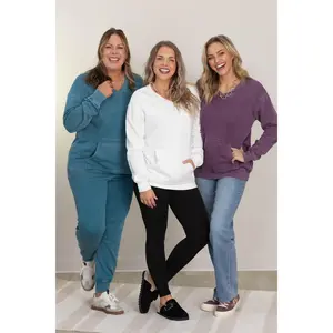 Filly Flair Cozy Campfire V-Neck Sweatshirt