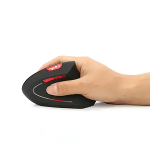 HXSJ Ergonomic Mouse, Optical Vertical Mouse, Battery Required Mouse, 2.4GHz Wireless Mouse, 3-Adjustable DPI Mouse for Laptop, Desktop Computer
