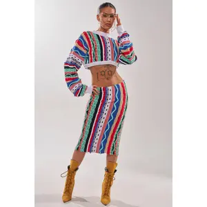 FEELING THE VIBES MAXI SKIRT