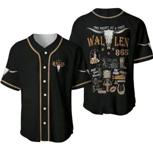 Wallen Country Baseball Jersey, Music Fan Shirt