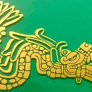Aztec Quetzalcoatl, Mayan Kulkulkan Decal/Sticker vinyl for Auto, Laptop, Helmet, Window