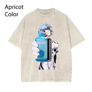 Rei Ayanami x vape Geek Bar T-shirt, Anime Waifu Vapor Shirt, Cyber Aesthetic Tee, Otaku Streetwear, Anime Girl Vapor Tee