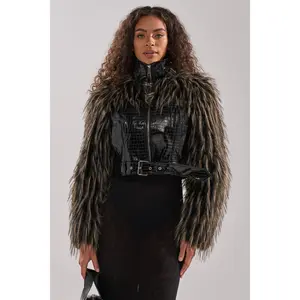 LIGHT IT UP FUR TRIM MOTO