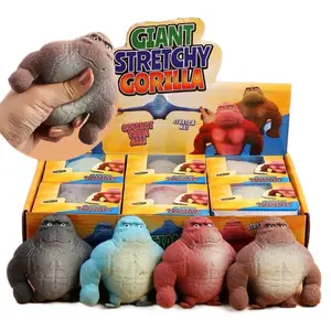 Giant Stretchy Gorilla Monkey - Funny Character with Soft, Stretchy Texture in Assorted Colors