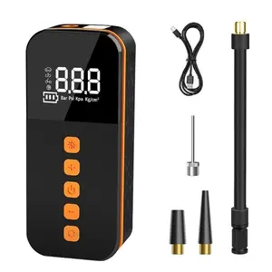 New Style - PortableSports outdoor emergency with LED light wireless car air pump car pump suitable for cars/motorcycles/bicycles