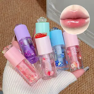 Water Glow Hydrating Lip Oil, Plumping Lip Oil, Moisturizing & Nourishing, Plump Lips, Winter Daily Care, Unisex, Suitable for All Seasons