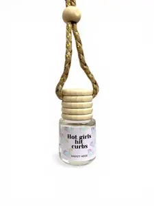 Hot Girls Hit Curbs Car Air Diffuser- Funny Hanging Car Diffuser- Custom Fragrance Mini Diffuser Gift-Long lasting fragrance for car