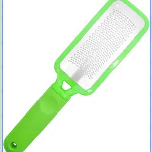 Kit profesional de limas de pie 1pcs,suministros de exfoliación de pies, limas de pie de acero inoxidable - verde