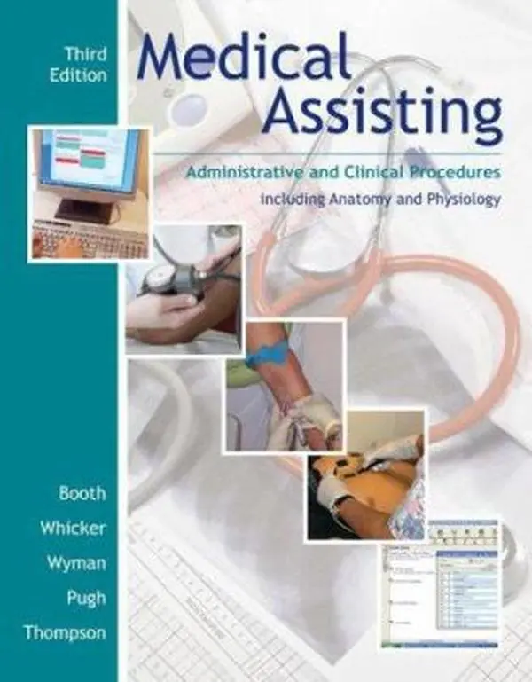 USED Book - Medical Assisting-Administrative and Clinical Procedures with Student CD-ROMs by Kathryn Booth (Hardcover) - english