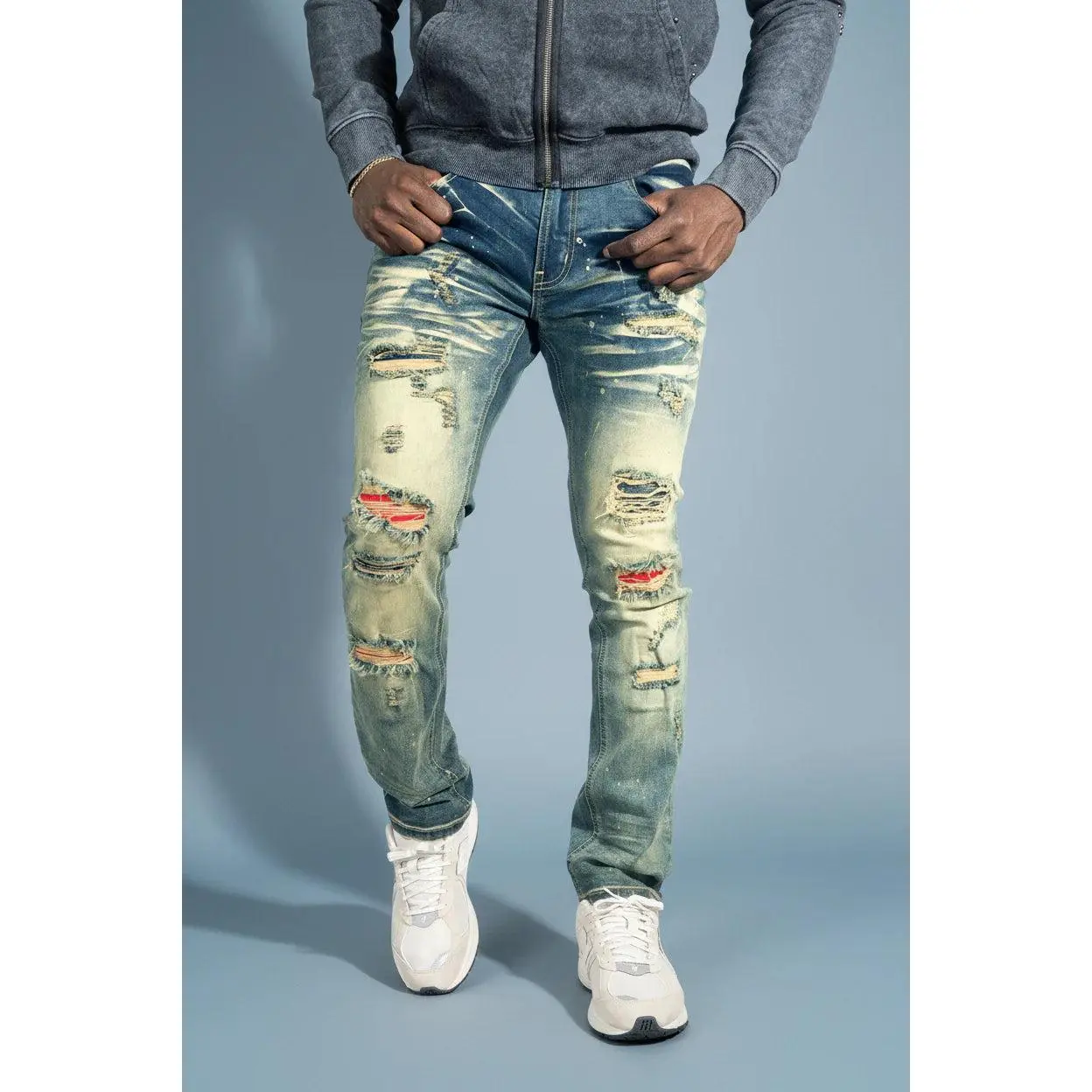 Makobi 'Modena' Denim (Dirt) M1721