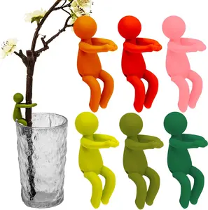 6 Pcs Plant Propagation Friends, Plant Propagation Buddy, Plant Cutting Holder for Shoots, Sprouts and Stems, Cute Plant Propagation Support Growth Tool for Indoor Garden